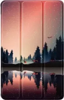 JFK Smart Case для Huawei MatePad SE 10.4 (закат на озере)