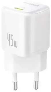 Baseus PicoGo Fast Charger 1C 45W P10176800213-00 (белый)