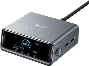 Anker Prime A2345 250W GaN Charging Station (черный)