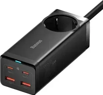 Baseus GaN3 Pro Desktop Powerstrip AC+2U+2C 100W PSZM000401