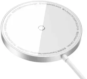 Baseus Simple Mini3 Magnetic Wireless Charger 15W CCJJ040012 (белый)