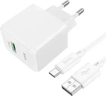 Hoco CS12A USB Type-C (белый)