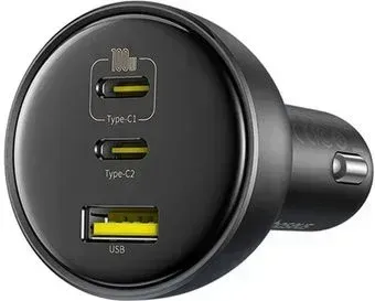 Baseus Multi-Port Fast Charge Car Charger C00036101111-00