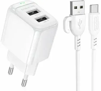 Borofone BAS41A USB Type-C (белый)