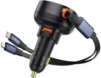 Baseus Enjoyment Pro 2-in-1 Car Charger C+L 60W C00057802111-02