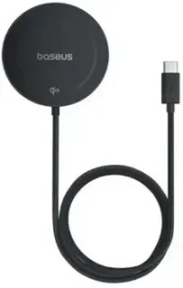 Baseus Simple Mini4 Magnetic Wireless Charging Stand Qi2 15W P10273300121-00 (черный)