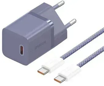 Baseus GaN5 Fast Charger Mini 1C 30W P10110902523-00 Type-C (фиолетовый)
