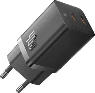 Baseus GaN5 Pro Fast Charger C+C 40W CCGP180101 (черный)