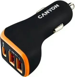 Canyon C-08 (черный/оранжевый)