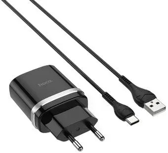 Hoco C12Q USB Type-C (черный)