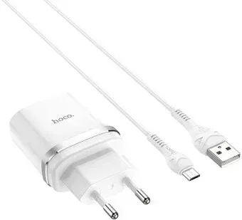 Hoco C12Q microUSB (белый)
