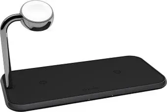 Zens Dual+Watch Aluminium Wireless Charger (черный)