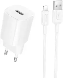 Borofone BA101A Lightning (белый)