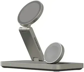 Magssory Yoga 3 в 1 Charging Station для Apple Qi2 WCH016t (титан)