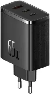 Baseus Cube Pro 3 Ports Fast Charger 65W P10152301113-00 (черный)