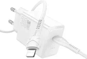 Hoco N70 USB Type-C - Lightning (белый)