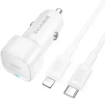 Borofone BZ34A Lightning (белый)