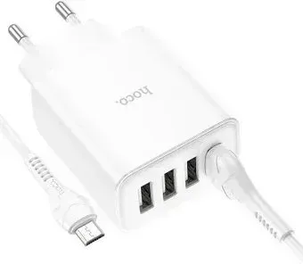 Hoco C102A microUSB (белый)