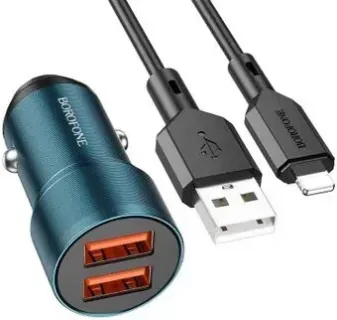 Borofone BZ19 Lightning (сапфирово-синий)