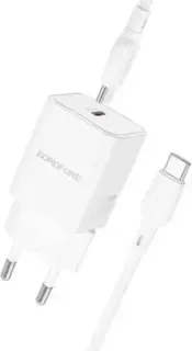 Borofone BN13 USB Type-C (белый)