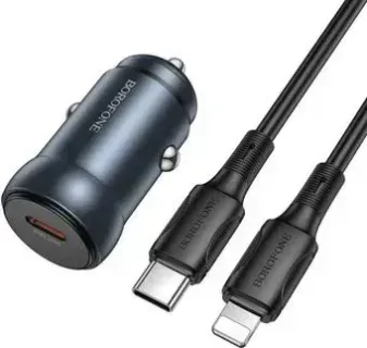 Borofone BZ32 Lightning (серый)