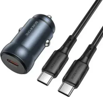 Borofone BZ32 USB Type-C (серый)