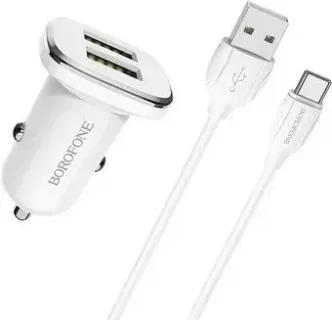 Borofone BZ12 USB Type-C (белый)