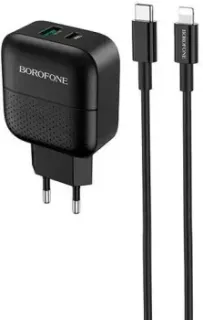Borofone BA46A Lightning (черный)