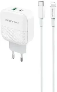 Borofone BA46A Lightning (белый)