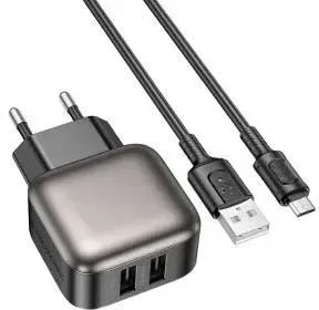 Borofone BAS51A microUSB (черный)