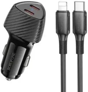 Borofone BZ31D Lightning (черный)