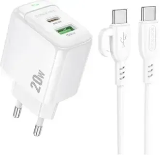 Borofone BAS44A USB Type-C (белый)