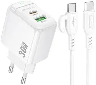 Borofone BAS45A USB Type-C (белый)