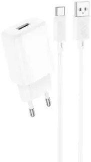 Hoco C134A USB Type-C (белый)