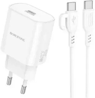 Borofone BA82A USB Type-C (белый)