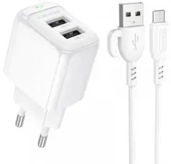 Borofone BAS41A microUSB (белый)