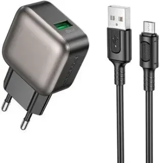 Borofone BAS52A microUSB (черный)