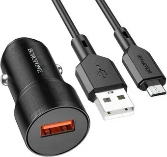 Borofone BZ19A microUSB (черный)