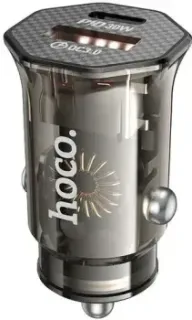 Borofone DZ16 PD30W + QC3.0 (прозрачный)
