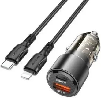 Borofone BZ20A Lightning (черный)
