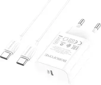 Borofone BA65A USB Type-C (белый)