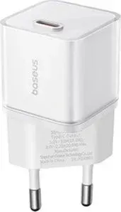Baseus GaN5S Fast Charger 1C 20W EU P10162503213-00 (белый)