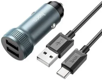 Hoco Z49 USB Type-C (металлик)