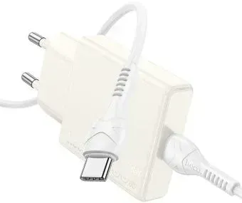 Hoco N44 USB Type-C (лунный белый)
