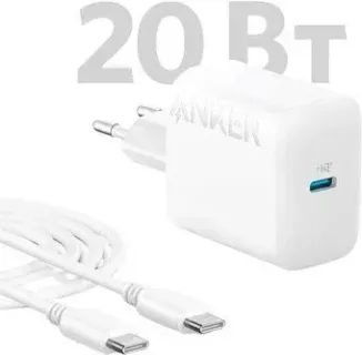 Anker 312 20W USB-C Wall Charger + C