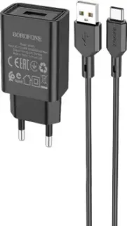 Borofone BA68A USB Type-C (черный)