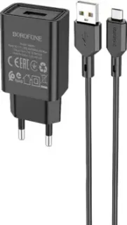 Borofone BA68A microUSB (черный)