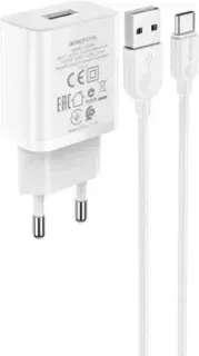 Borofone BA52A USB Type-C (белый)