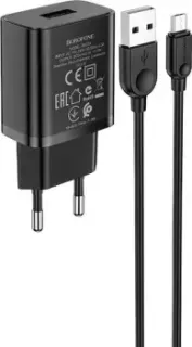 Borofone BA52A microUSB (черный)