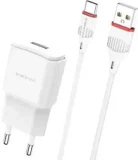 Borofone BA48A USB Type-C (белый)